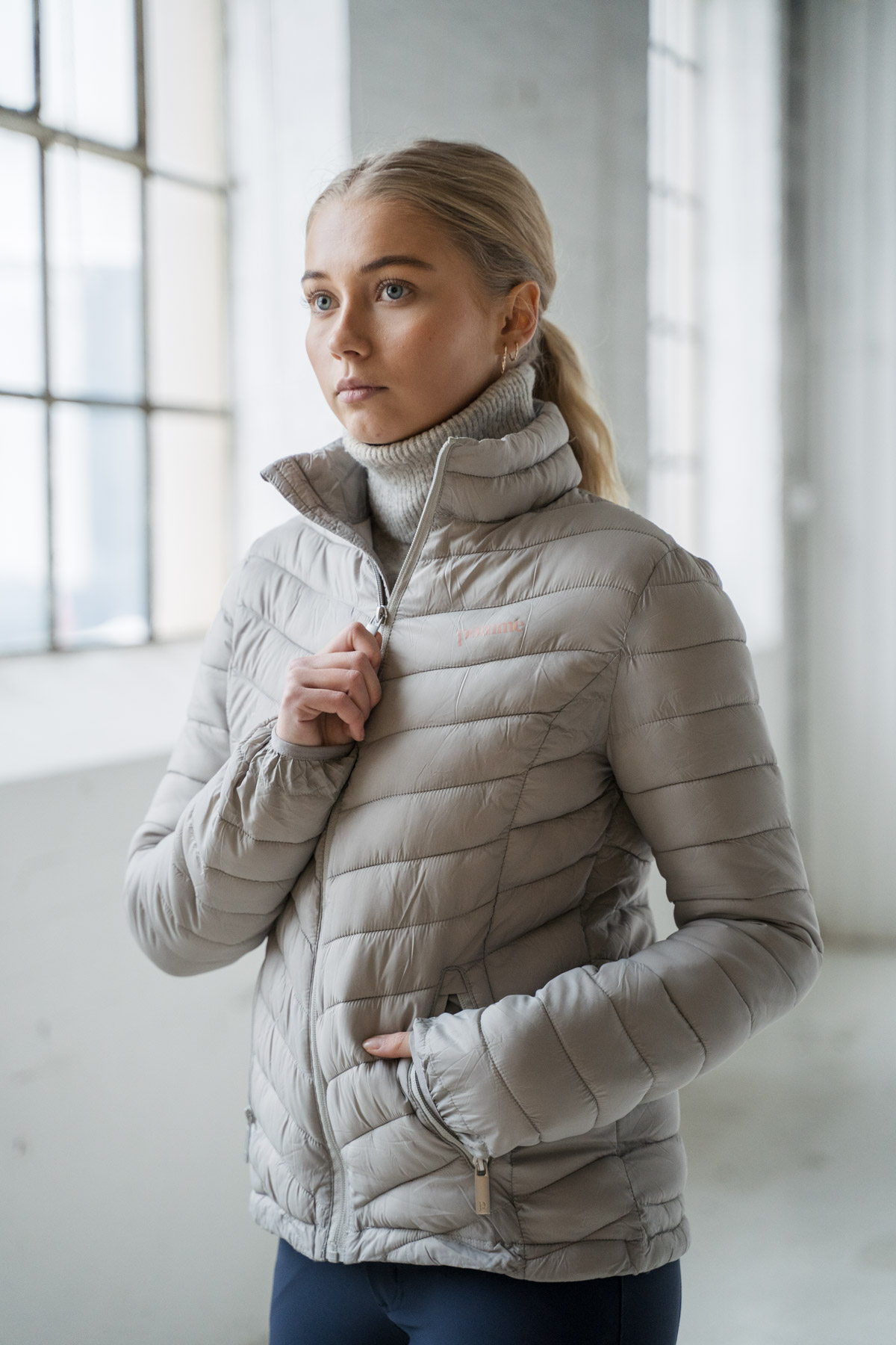 Ingrid Light Jacket, Grey Drizzle