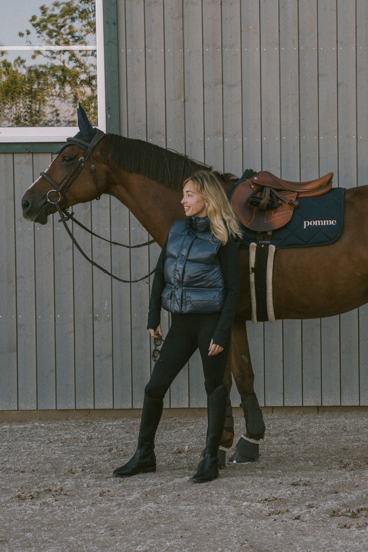 Kenny Puffer Vest, Midnight Blue